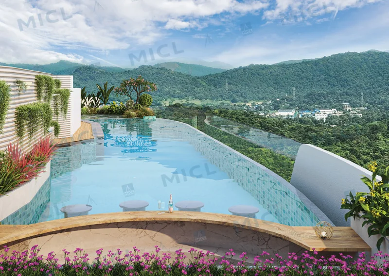 Rooftop & Exterior View 2 MICL Aaradhya Parkwood Luxury Landmark Architecture Phase - View 2