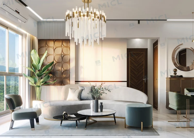 Rooftop & Exterior View 4 MICL Aaradhya Parkwood Luxury Landmark Architecture Phase - View 4