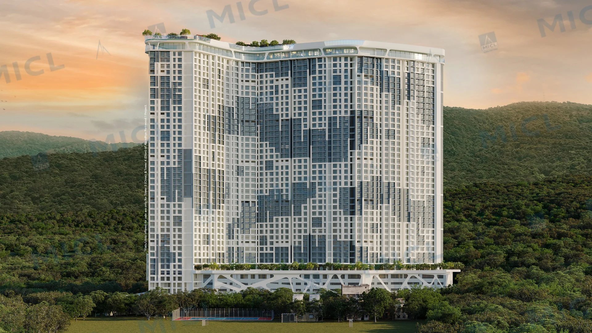 MICL Aaradhya Parkwood Project High-Rise Towers off Western Express Highway